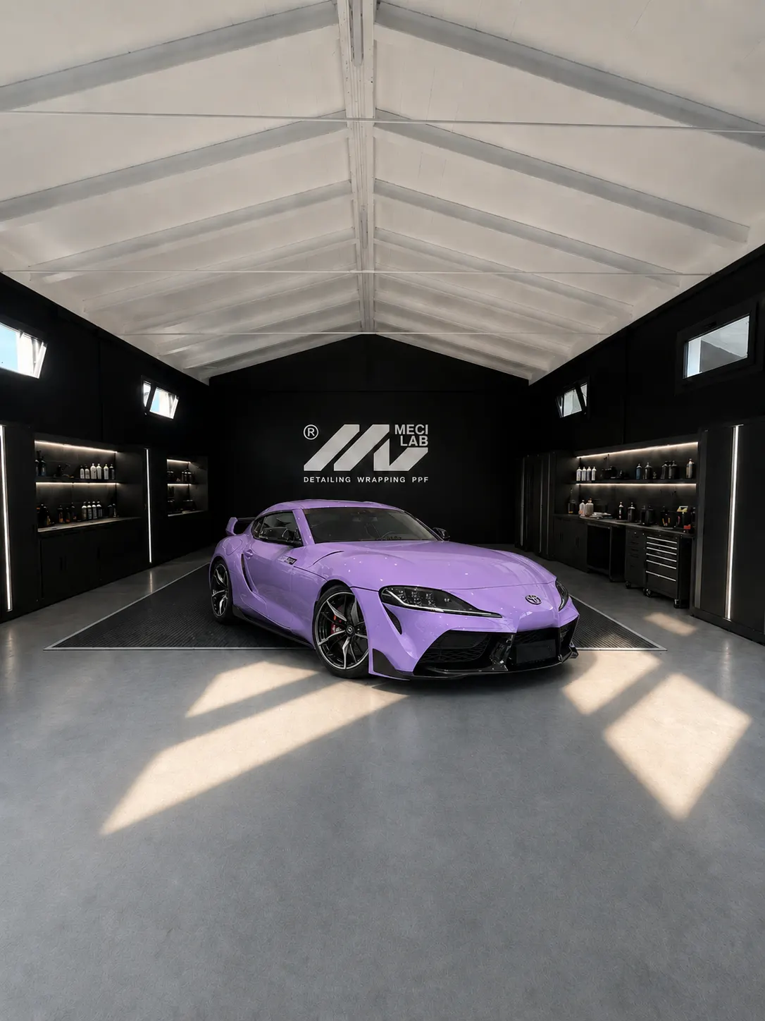 Toyota GR Supra lavorata da MECI LAB