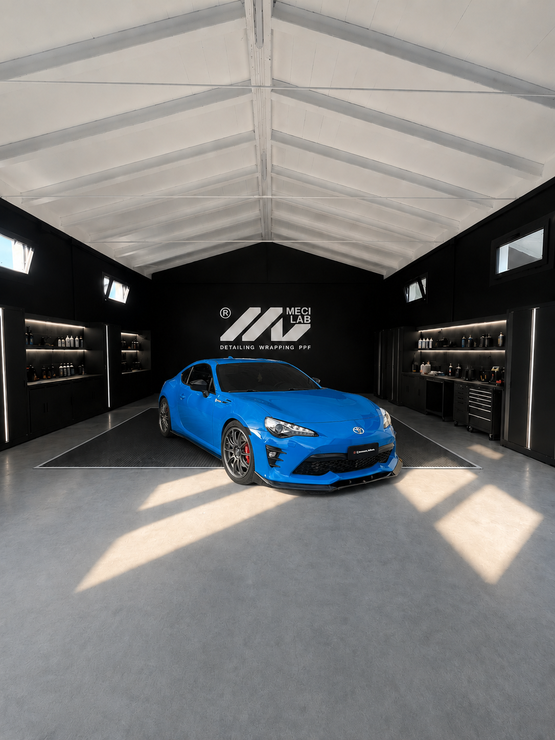 Toyota GT86 lavorata da MECI LAB