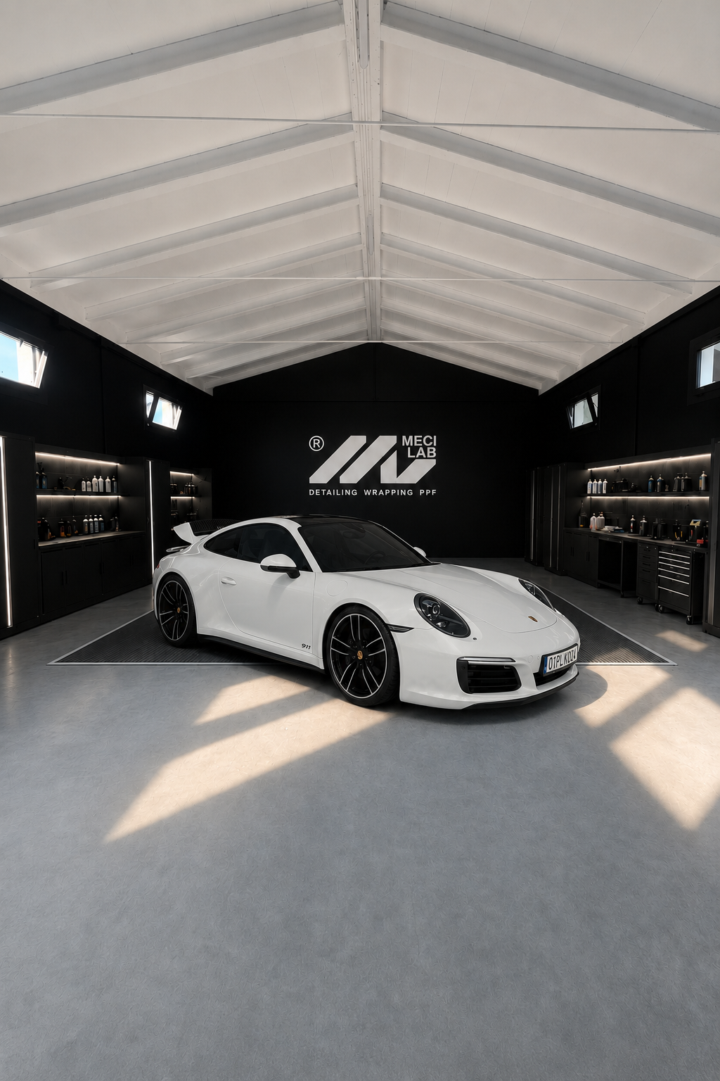 Porsche 911 lavorata da MECI LAB