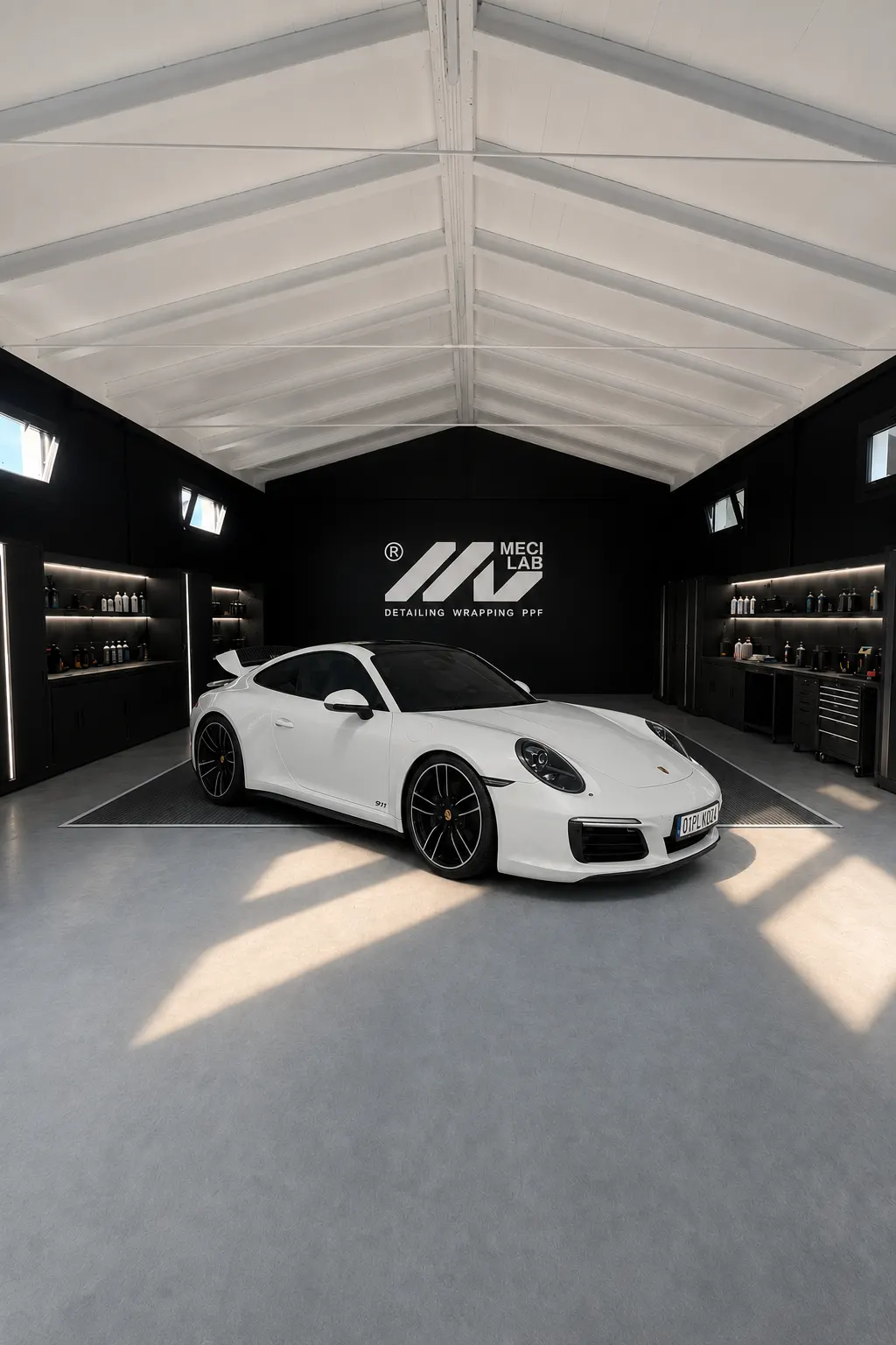 Porsche 911 lavorata da MECI LAB