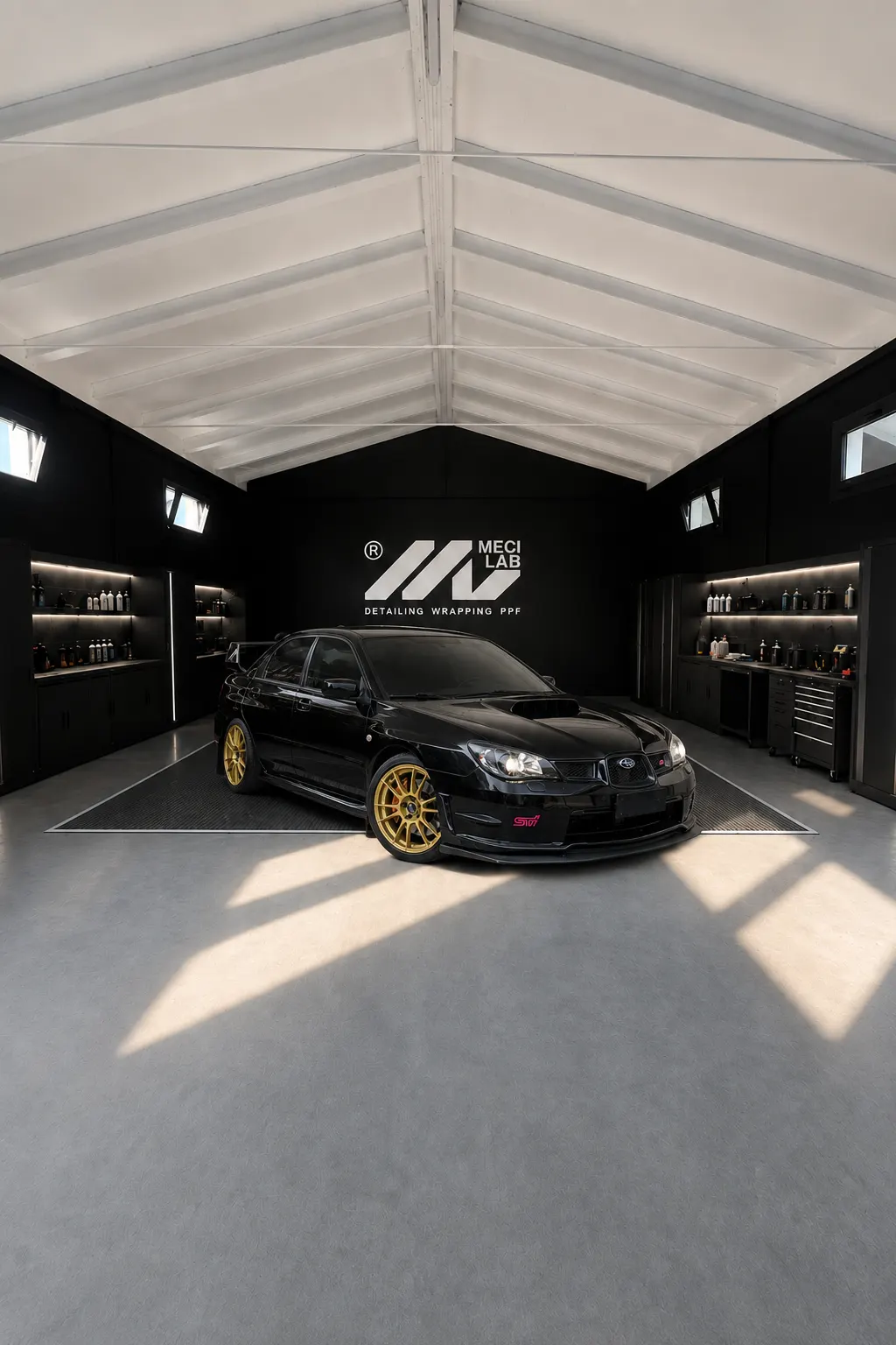 Subaru Impreza STI lavorata da MECI LAB