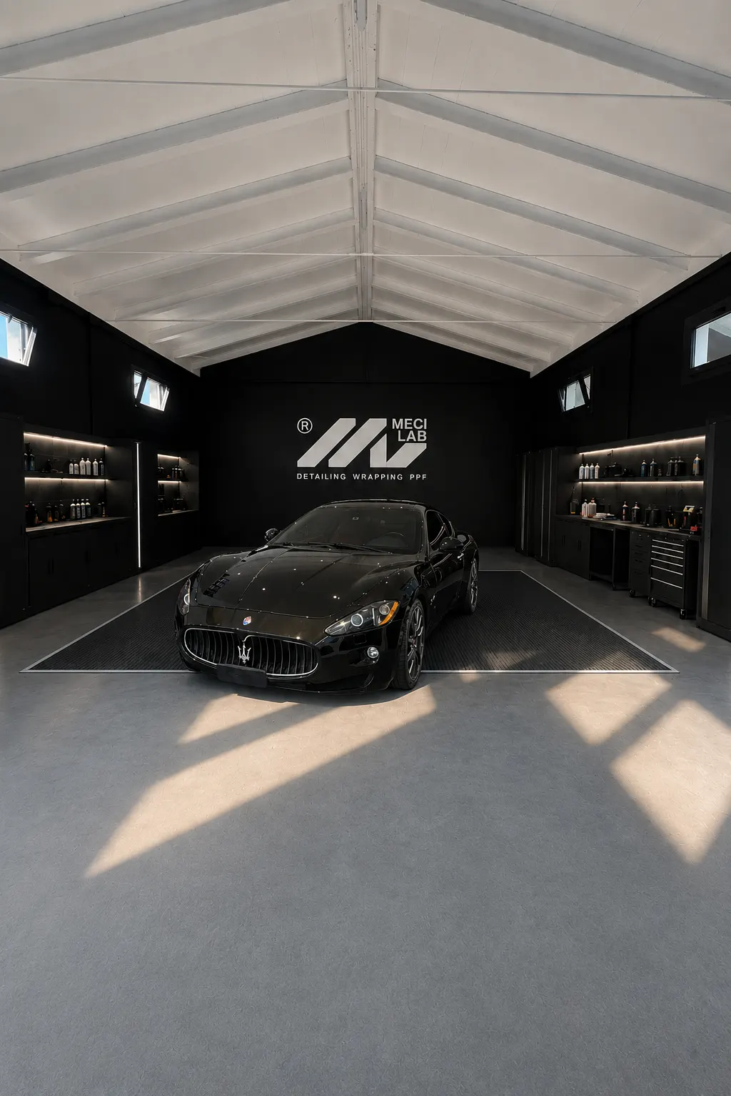 Maserati lavorata da MECI LAB