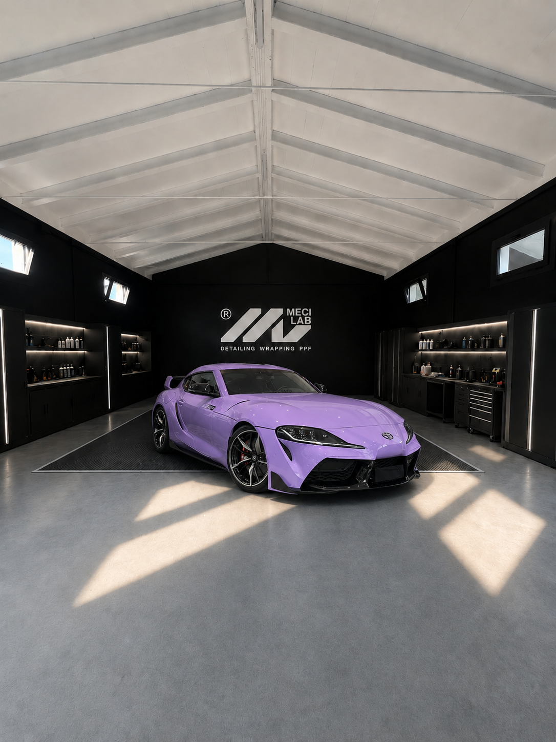 Toyota GR Supra lavorata da MECI LAB