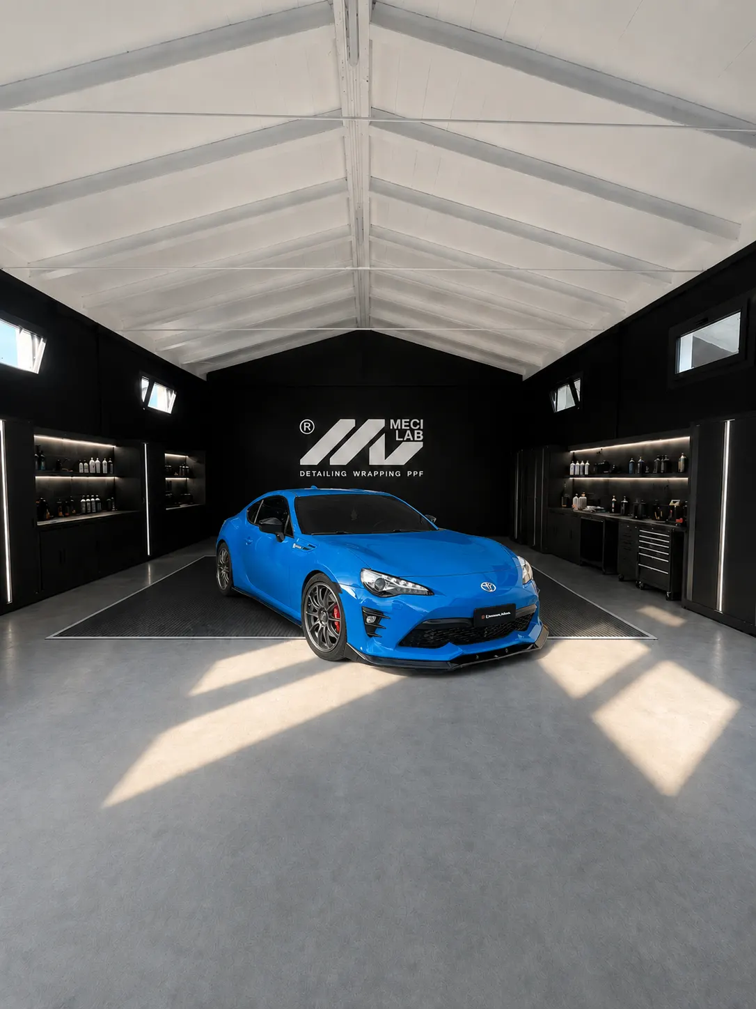 Toyota GT86 lavorata da MECI LAB