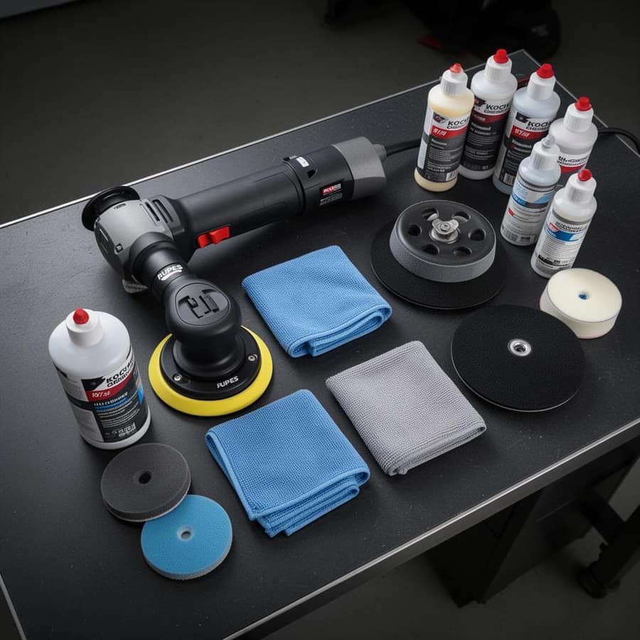 Strumenti professionali Rupes e Koch-Chemie